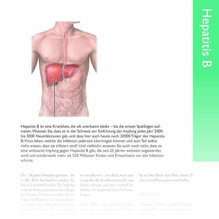 Hepatitis B Paediatrie Praxis & Info